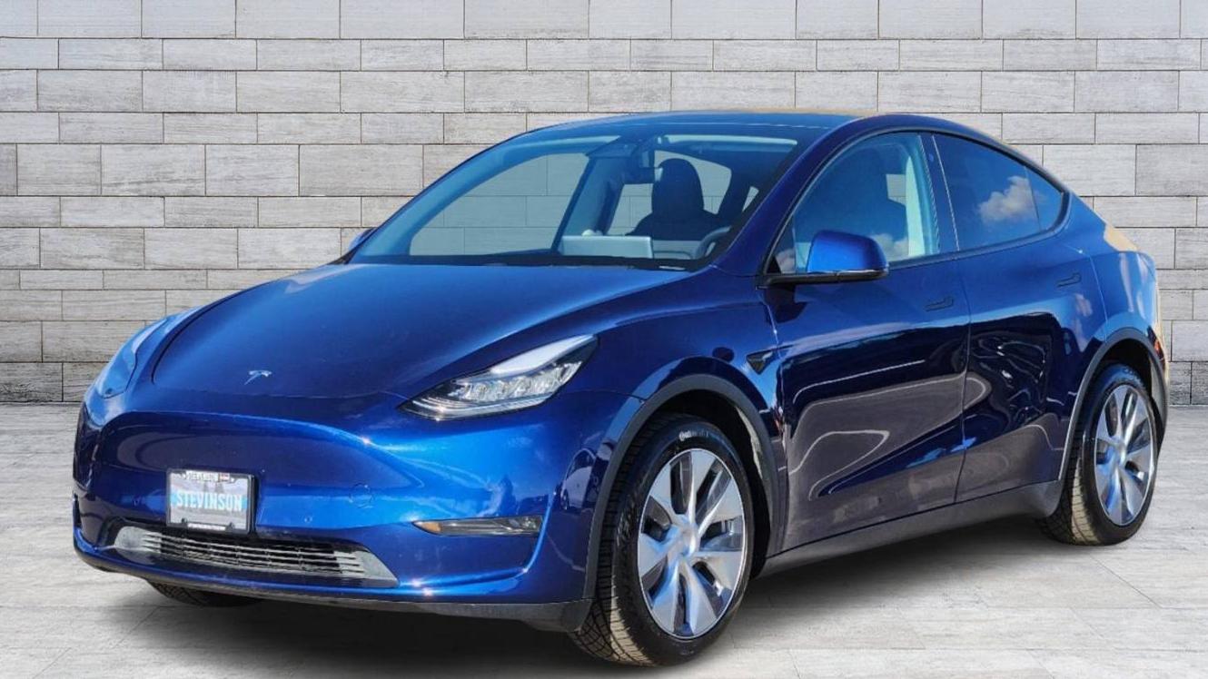 TESLA MODEL Y 2021 5YJYGDEE5MF069008 image